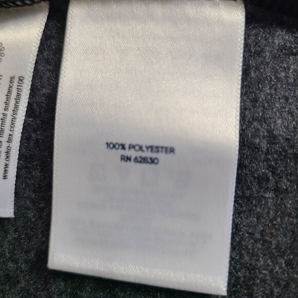 Lands End Women's Gray Textured Blazer Jacket XL/P 18 Polyester Soft Comfy - Picture 6 of 11